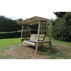 Wooden Framed Garden Swing Seats