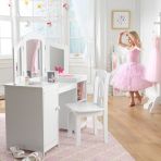 Kidkraft deluxe vanity and chair best sale