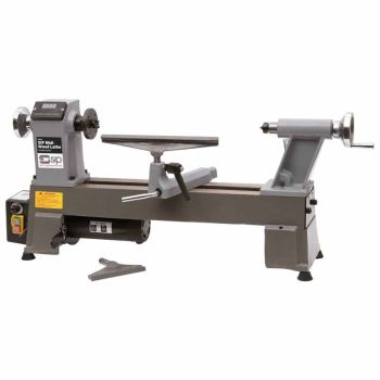 SIP Variable Speed Midi Wood Lathe - Wood - L40 x W18 x H89 cm