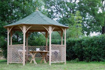 Chopin Gazebo (Eco) - Pressure Treated Timber - L356 x W356 x H323 cm