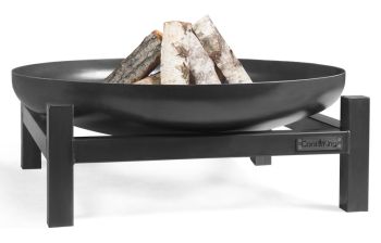 Panama Fire Bowl - Steel - L70 x W70 x H29 cm - Black