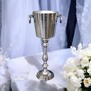 Floor Standing Champagne Bucket - L25 x W25 x H70 cm