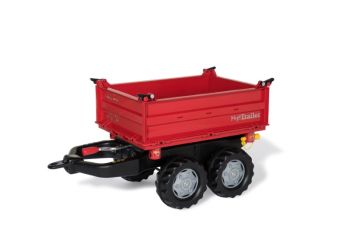 Mega Trailer - L88 x W45 x H47 cm - Red