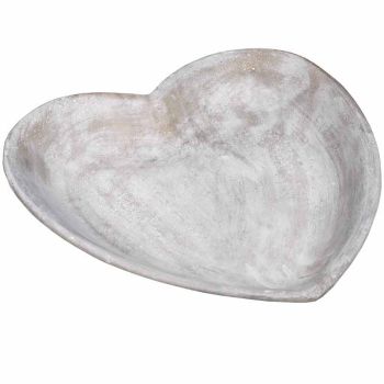 Stone Heart Dish - Decorative trinket dish