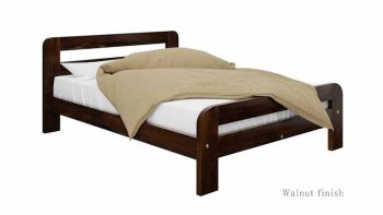 Woodstock Single Size Bed (Walnut) (23-Walnut)