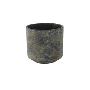 Tivoli Planter - Cement - L26 x W26 x H25 cm - Earth
