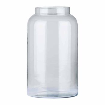 Medium Apothecary Jar - Glass - L19 x W19 x H31 cm - Clear