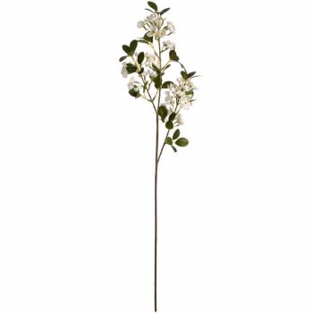 White Spring Mock Flower Artificial Flower - Fabric/Plastic - L25 x W13 x H92 cm - Orange