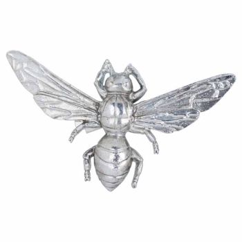 Antique Silver Bumble Bee Decorative Clip