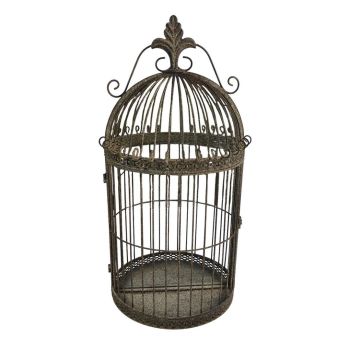 Garden Mirror Cage - Metal - L17 x W32 x H63 cm