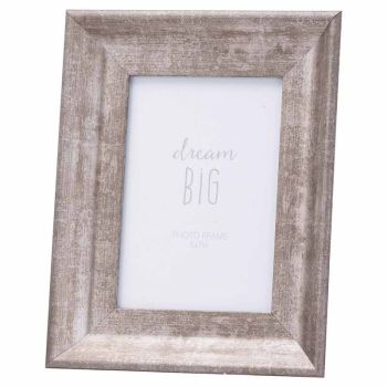 Convex Matt 5X7 Frame - Wood - L3 x W17 x H22 cm - Silver