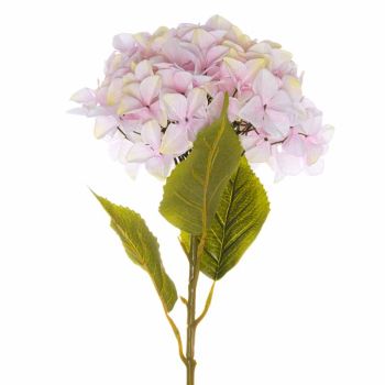 Giant Hydrangea Artificial Flower - Plastic - L36 x W36 x H115 cm - Pink