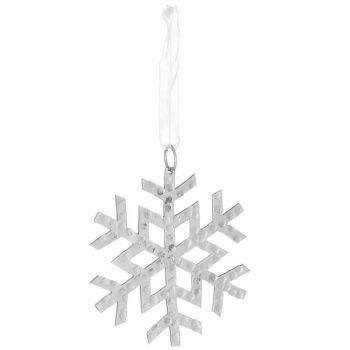The Noel Collection Tree Hanging Snowflake Silhouette