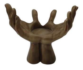 Wine Bottle Holder - Resin - L23 x W15 x H24 cm