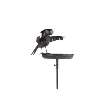Bird Feeder Garden Stake - Metal - L9 x W12 x H51 cm