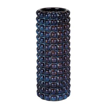 Seville Collection Bubble Umbrella Stand - Ceramic - L18 x W18 x H47 cm - Indigo
