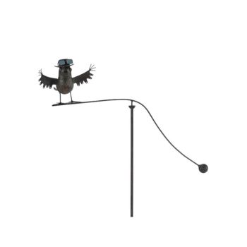 Bird Garden Stake - Metal - L7 x W27 x H55 cm