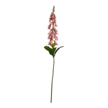 The Natural Garden Collection Foxglove (Single Stem Flower) - Plastic - Height 55 cm - Pink