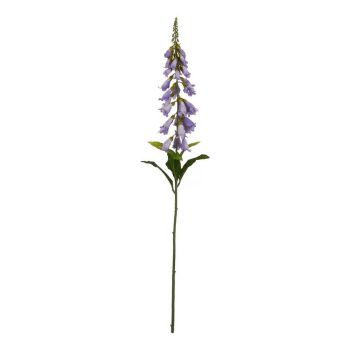 The Natural Garden Collection Mauve Foxglove (Single Stem Flower) - Plastic - Height 11 cm - Lilac