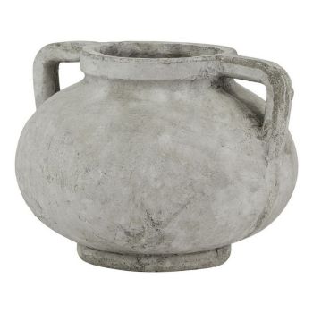 Athena Stone Pelike Pot - Ceramic - L31 x W32 x H24 cm - White