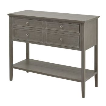 The Serene Collection Two Over Two Console - Wood - L43 x W110 x H87 cm - Grey