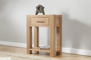Lucerne Small console with 1 drawer & shelf