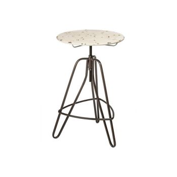 Artisan Bar Table - Metal - L61 x W61 x H106 cm - Cream