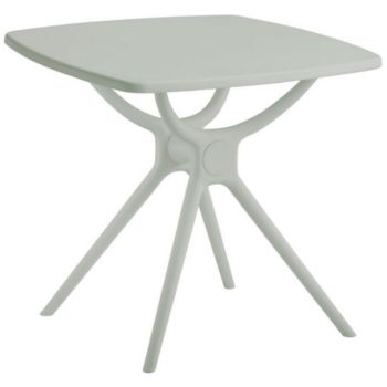 Alto French Table - Plastic - L80 x W80 x H73 cm - Green