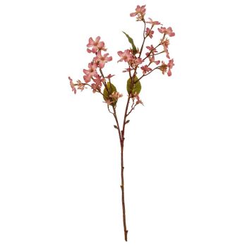 Pink Vernicia Fordii Spray Artificial Flower - Plastic - L22 x W10 x H63 cm - Pink