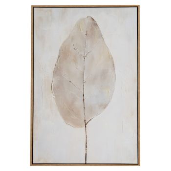 Ashenra Hand Painted Canvas in Frame - Wood - L3 x W60 x H90 cm - Multi-Coloured