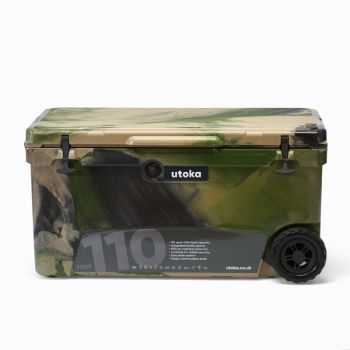 Utoka Tow 110 Camo Hard Cooler Cool Box 