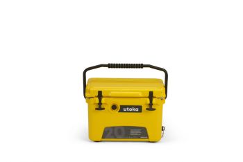 Utoka 20 Yellow Hard Cooler Cool Box