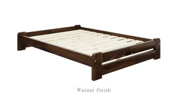 Woodstock Small Double Size Bed (Walnut) (29-Walnut)