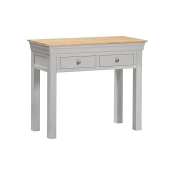 Bordeaux Indoor Console Table - L43 x W98 x H81 cm - Pebble Grey/Oak