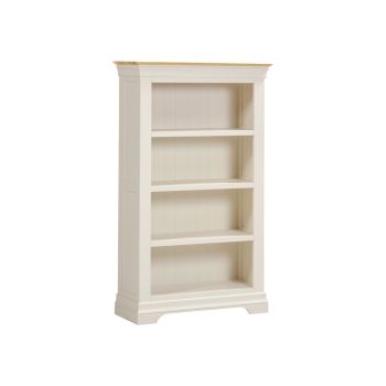 Bordeaux Bookcase - L33 x W89 x H150 cm - Ivory/Oak