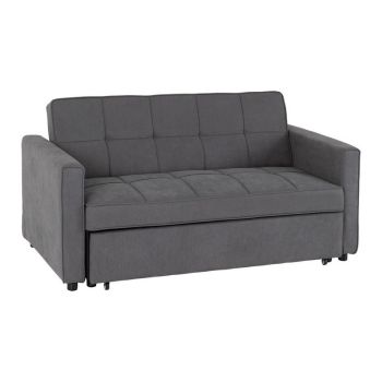 Astoria Sofa Bed - L189 x W162.5 x H90 cm - Dark Grey Fabric