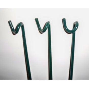 18 Inches Grow Through Legs Bare Metal/Ready to Rust (Pack of 3) - Ring Sold Separately - Steel - H45.7 cm