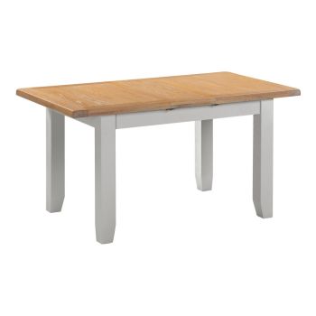 Windsor Extending Dining Table - Pebble Grey/Oak