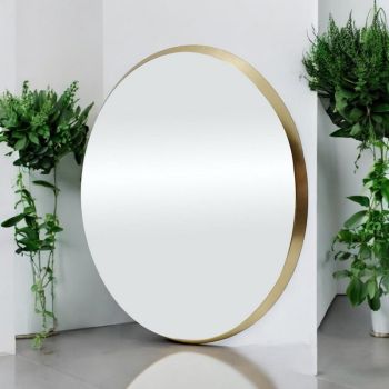 Round Wall Mirror - L5 x W40 x H50 cm