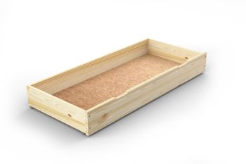 Woodstock Underbed Storage Drawer 150 cm Long (Pine)