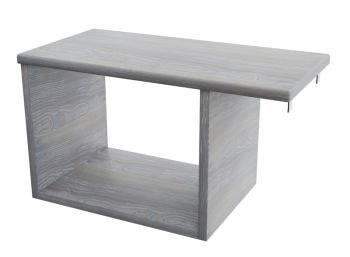 Bedside Cabinet B6 (Grey Washed)