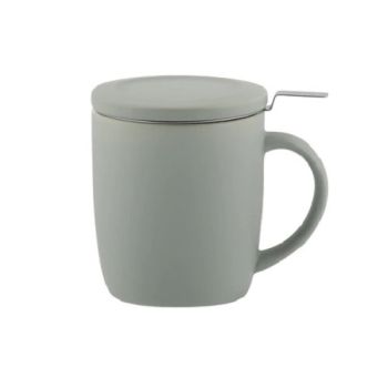 Brewmug - Stoneware - L9 x W9 x H11 cm - Leaf Green