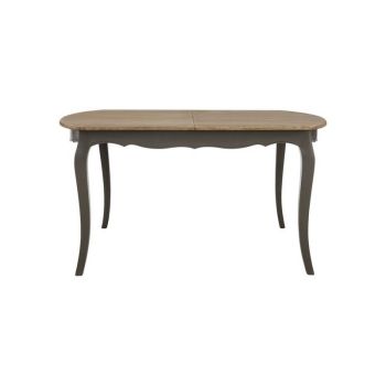 Loire Dining Table - Wood/Wood - L120 x W200 x H80 cm - Grey