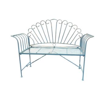 Garden Bench - Metal - L46 x W98 x H127 cm