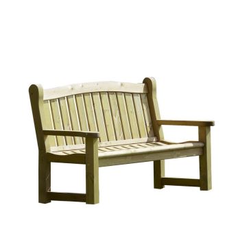 Appleton 3 Seater Bench - Timber - L6.95 x W16.5 x H8.7 cm - Natural