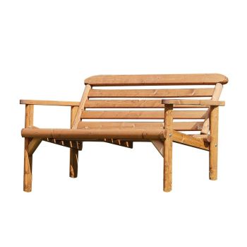 5 Feet Thornton Bench - Timber - L7.3 x W16.1 x H8.6 cm - Natural/Rustic