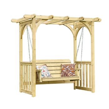 Appleton Swing Arbour - Timber - L13.9 x W21.5 x H20 cm - Natural