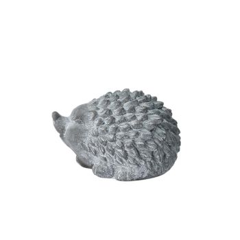 Hedgehog Ornament - L21 x W17 x H13 cm - Grey Cement