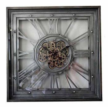 Antiques Wall Clock - L8 x W80 x H80 cm