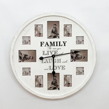 Circular Wall Clock - L2 x W60 x H60 cm